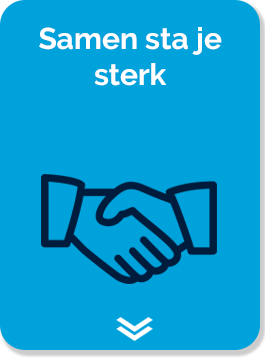Samen sta je sterk